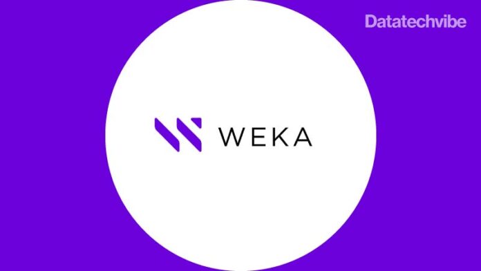 Data Storage Platform, WekaIO Wins Data Storage Company of the Year