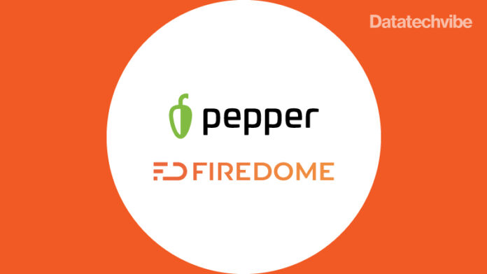 Pepper IoT and Firedome Announce a Strategic Partnership