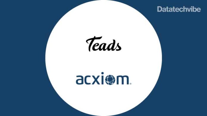 Teads-Announces-Strategic-Data-Partnership-With-Acxiom