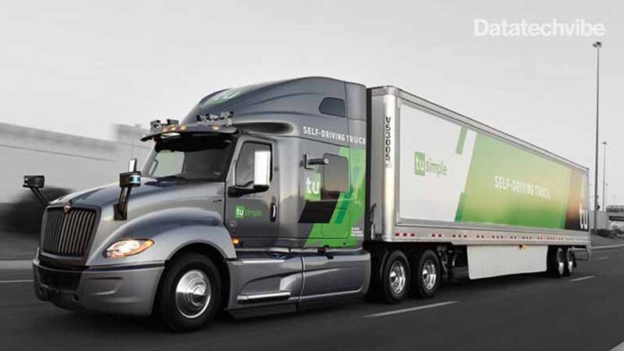 Tusimple Completes Its First Driverless Autonomous Truck Run